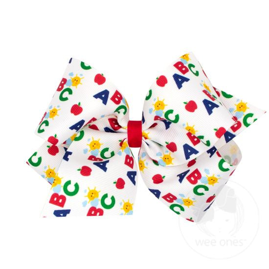 Printed School Print King Clip
